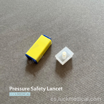 Safety Presione el dispositivo Lancets Active